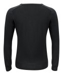 MERINO V-NECK WOMAN - XS (BLACK)