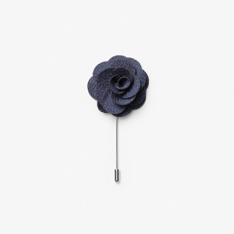 SOLID HANKIE & LAPEL PIN - ONE SIZE (NAVY) SOLID HANKIE & LAPEL PIN - ONE SIZE (NAVY)