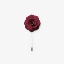 SOLID HANKIE & LAPEL PIN - ONE SIZE (WINE)