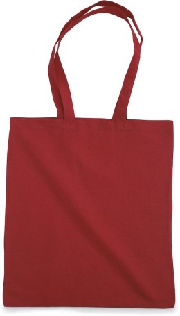 Torba bawełniana 150 g - długie uchwyty - ONE SIZE (czerwony 35)