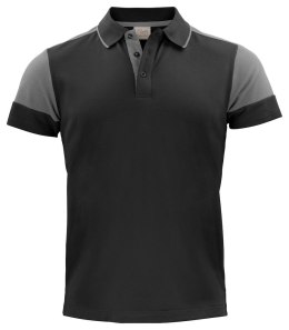 PRIME POLO - 4XL (BLACK/ ANTHRACITE)