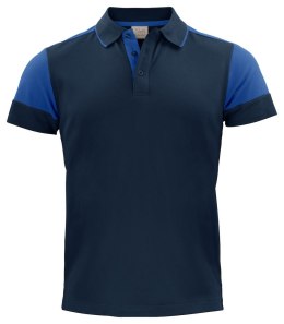 PRIME POLO - L (NAVY/ COBALT)