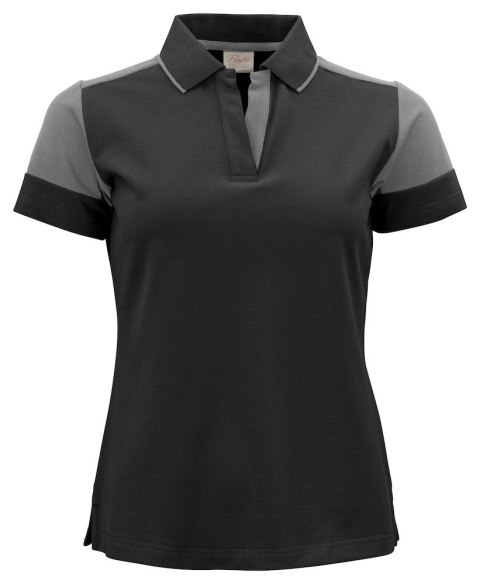 PRIME POLO LADY - XXL (BLACK/ ANTHRACITE)