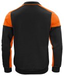 PRIME POLOSWEATER - 3XL (BLACK/ ORANGE)