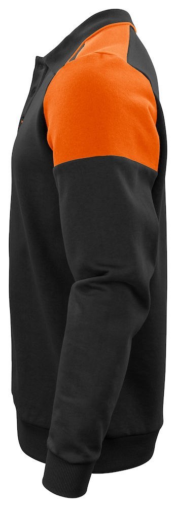 PRIME POLOSWEATER - 4XL (BLACK/ ORANGE) PRIME POLOSWEATER - 4XL (BLACK/ ORANGE)