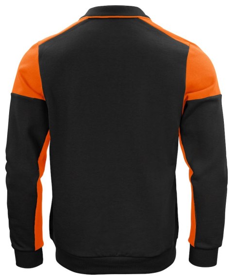 PRIME POLOSWEATER - 4XL (BLACK/ ORANGE) PRIME POLOSWEATER - 4XL (BLACK/ ORANGE)