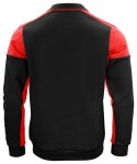 PRIME POLOSWEATER - 4XL (BLACK/ RED)