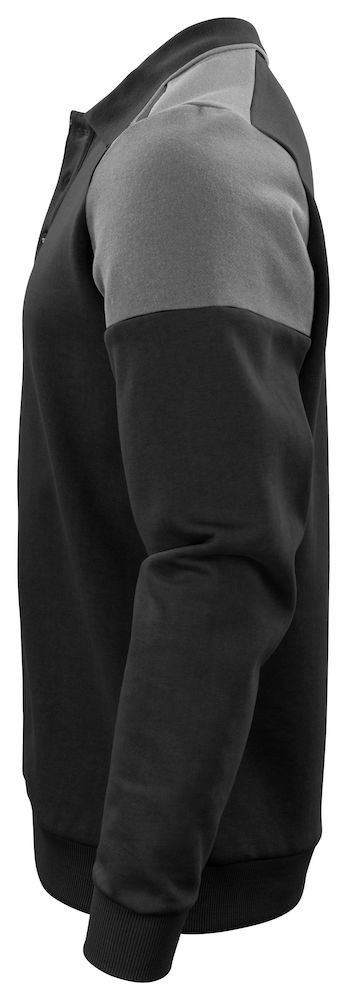 PRIME POLOSWEATER - S (BLACK/ ANTHRACITE) PRIME POLOSWEATER - S (BLACK/ ANTHRACITE)