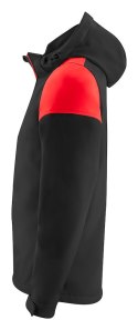 PRIME SOFTSHELL - 3XL (BLACK/ RED)