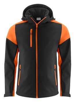 PRIME SOFTSHELL - 4XL (BLACK/ ORANGE)