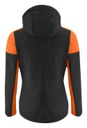 PRIME SOFTSHELL LADY - XS (BLACK/ ORANGE)