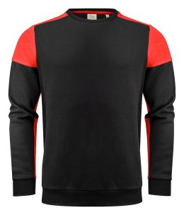 PRIME CREWNECK - 3XL (BLACK/ RED)