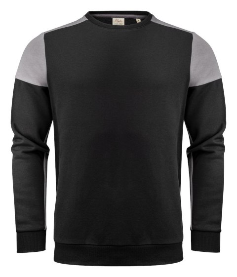 PRIME CREWNECK - 4XL (BLACK/ ANTHRACITE)