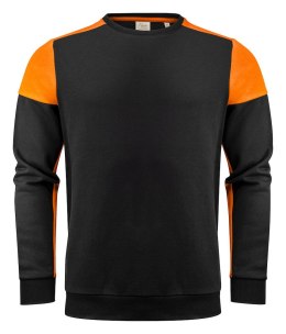 PRIME CREWNECK - 4XL (BLACK/ ORANGE)