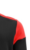 PRIME CREWNECK - 5XL (BLACK/ RED)