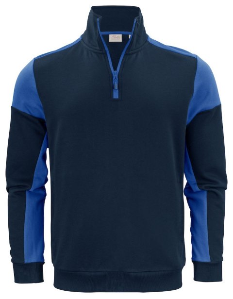 PRIME HALFZIP SWEATER - 5XL (NAVY/ COBALT)