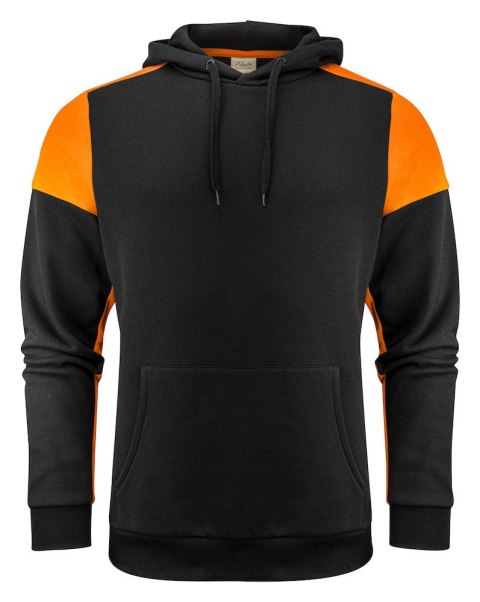 PRIME HOODIE - 5XL (BLACK/ ORANGE)