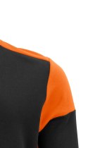 PRIME HOODIE - 5XL (BLACK/ ORANGE)