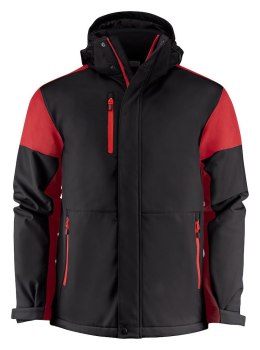 PRIME PADDED SOFTSHELL - 3XL (BLACK/ RED)