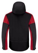 PRIME PADDED SOFTSHELL - 3XL (BLACK/ RED)