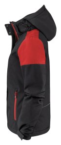 PRIME PADDED SOFTSHELL LADY - XXL (BLACK/ RED)