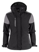 PRIME PADDED SOFTSHELL LADY - XS (BLACK/ ANTHRACITE)