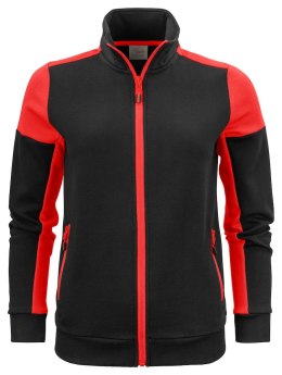 PRIME SWEATVEST LADY - L (BLACK/ RED)