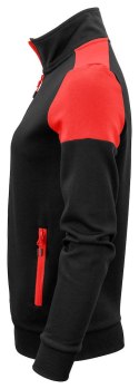 PRIME SWEATVEST LADY - L (BLACK/ RED)