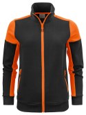 PRIME SWEATVEST LADY - M (BLACK/ ORANGE)