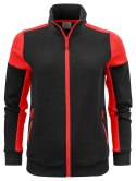 PRIME SWEATVEST LADY - S (BLACK/ RED)