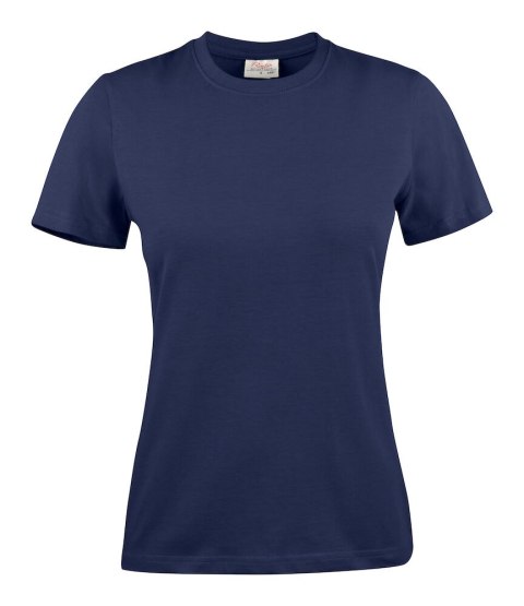 LADIES HEAVY T-SHIRT - L (DARK NAVY)