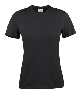 LADIES HEAVY T-SHIRT - XS (BLACK)