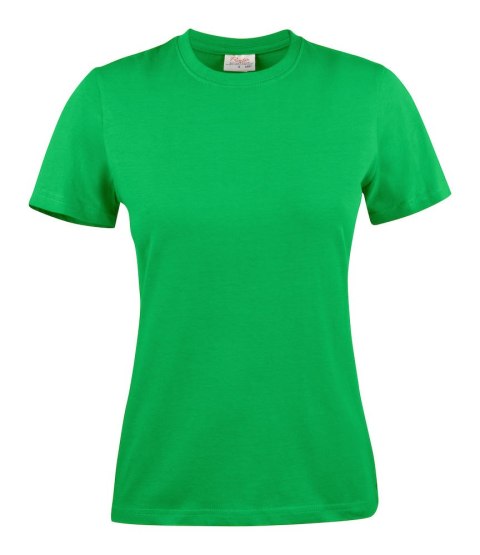 LADIES HEAVY T-SHIRT - XS (FRESH GREEN)