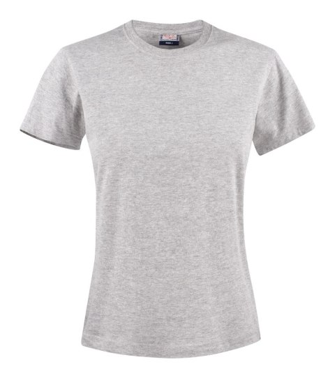 LADIES HEAVY T-SHIRT - S (GREY MELANGE)