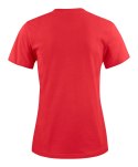 LADIES HEAVY T-SHIRT - XS (RED)