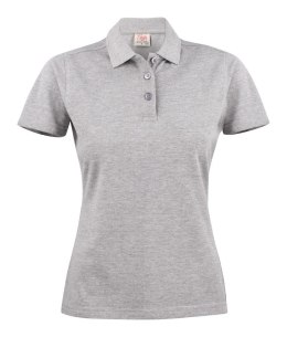 SURF POLO LADY - L (GREY MELANGE)