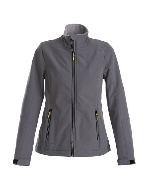 TRIAL LADY SOFTSHELL - L (STEEL GREY)