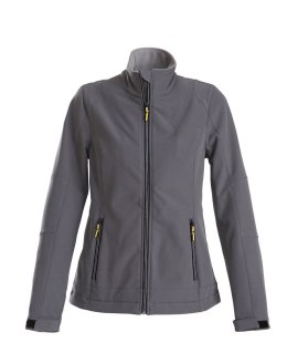 TRIAL LADY SOFTSHELL - XS (STEEL GREY)