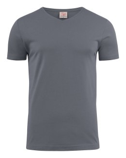 HEAVY V-NECK - 5XL (STEEL GREY)