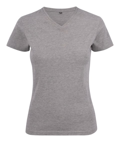 HEAVY V-NECK LADY - XL (GREY MELANGE)