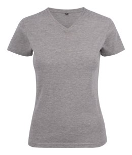 HEAVY V-NECK LADY - M (GREY MELANGE)