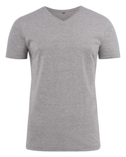 HEAVY V-NECK - M (GREY MELANGE)