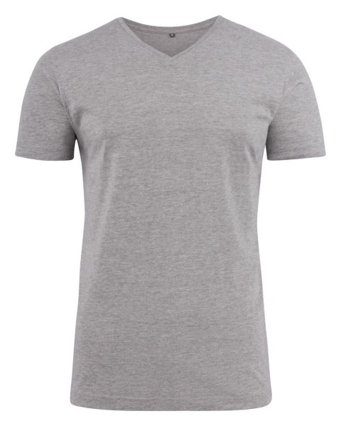 HEAVY V-NECK - M (GREY MELANGE)