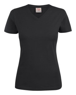 HEAVY V-NECK LADY - XXL (BLACK)