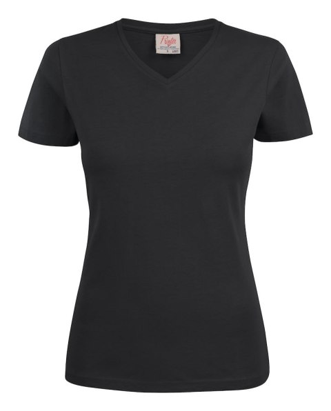 HEAVY V-NECK LADY - XXL (BLACK)