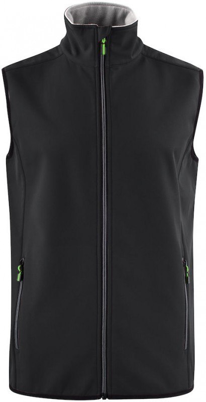 TRIAL VEST SOFTSHELL - 4XL (BLACK)