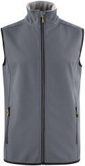 TRIAL VEST SOFTSHELL - L (STEEL GREY)