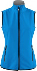 TRIAL VEST SOFTSHELL LADY - L (OCEAN BLUE)