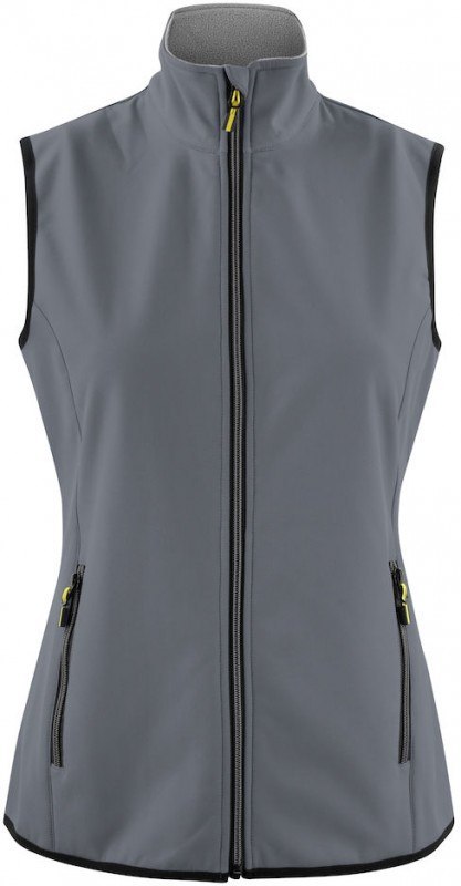 TRIAL VEST SOFTSHELL LADY - L (STEEL GREY)