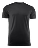 RUN T-SHIRT JUNIOR - 110/120 cm (BLACK)